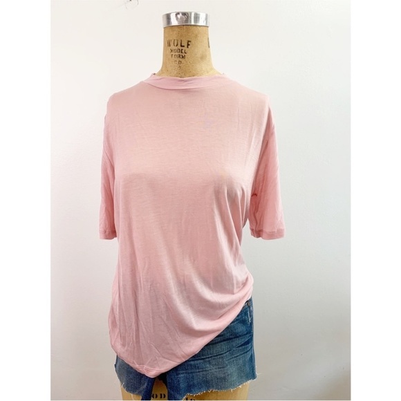 NWT J. CREW Tissue Weight Mock Neck Tee - Picture 3 of 10